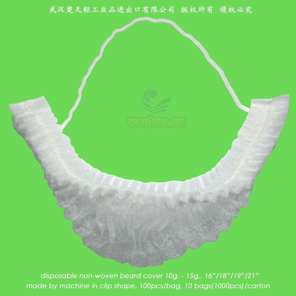 Sanitary Plastic/HDPE/LDPE/PE Ear/Head-Set/Microphone/Headphone/Micro-Phone/Mic/Ear-Piece/Mike/Head-Phone/Nonwoven/SMS Disposable PP Beard Cover/Headset Cover