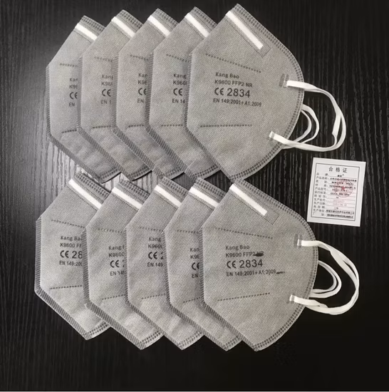 Chinese Manufacturer Wholesale GB2626-2019 Standard KN95 Mask Respirator with 5 Layer