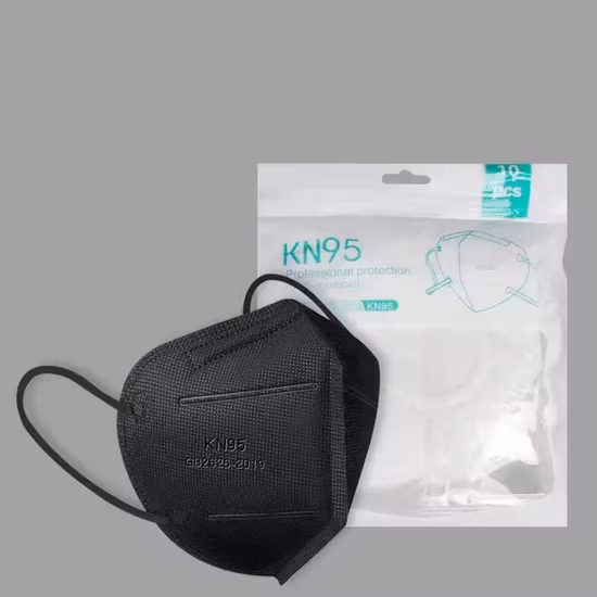Chinese Manufacturer Wholesale GB2626-2019 Standard KN95 Mask Respirator with 5 Layer