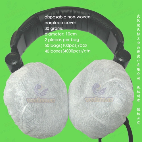 Sanitary Plastic/HDPE/LDPE/PE Ear/Head-Set/Microphone/Headphone/Micro-Phone/Mic/Ear-Piece/Mike/Head-Phone/Nonwoven/SMS Disposable PP Beard Cover/Headset Cover